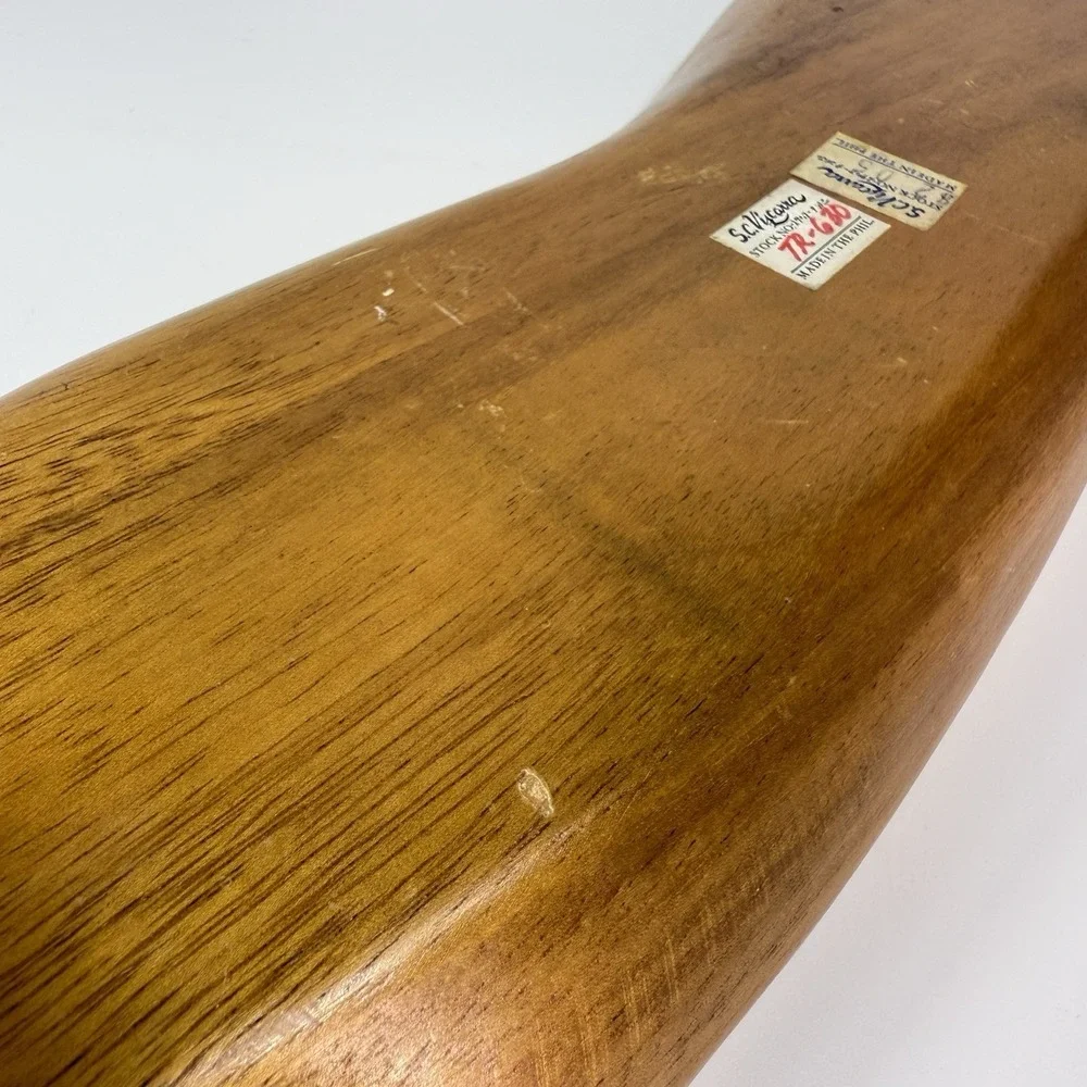 Vintage‎ MCM Serving Fruit Tray Bowl Taverneau Wood Banana Philippines